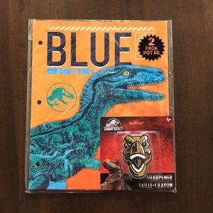 Jurassic World 2 Pack Folders and Sharpener
